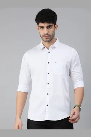 Majestic Men Classic Slim Fit Pure Cotton Casual Shirt