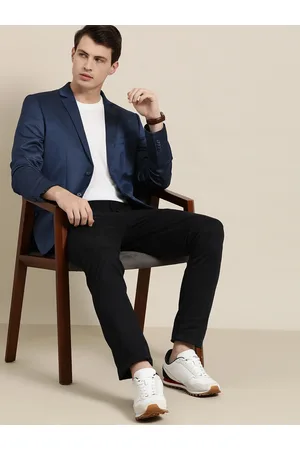 Invictus Men Slim Fit Single-Breasted Blazer