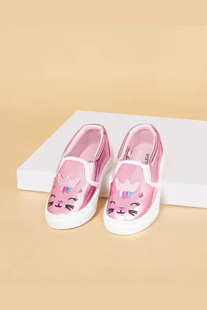 Pantaloons Girls Printed Slip-On Sneakers