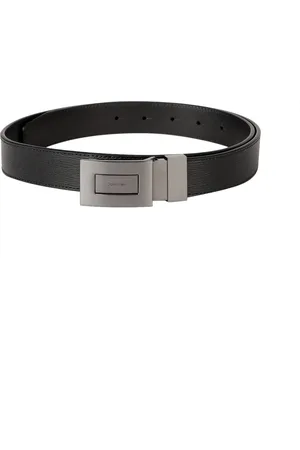 Calvin Klein Men Textured Leather Reversible Belt