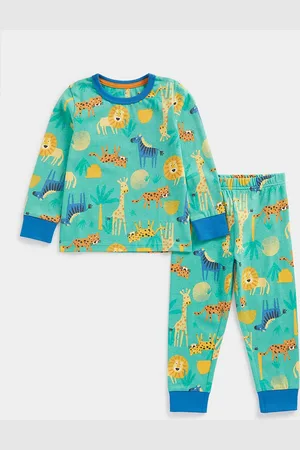 Mothercare Boys Graphic Printed T-shirt with Pyjamas