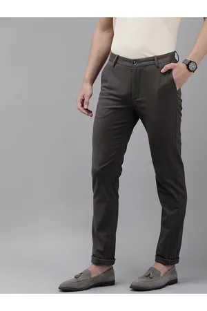 Arrow Men Skinny Fit Narrow Leg Low-Rise Jackson Fit Chinos Trousers