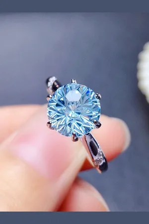 Designs & You Silver-Plated AD Studded Finger Ring
