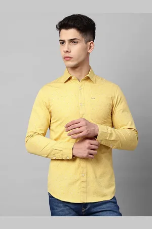 Blue Buddha Micro Disty Printed Cotton Casual Shirt