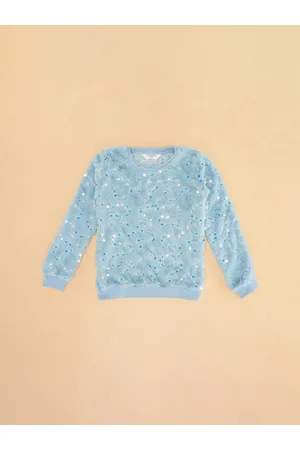 Pantaloons Girls Embellished Wool Sweatshirt
