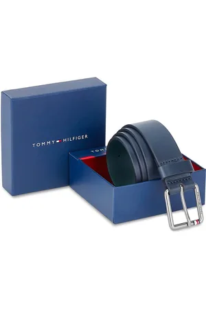 Tommy Hilfiger Men Textured Leather Formal Belt