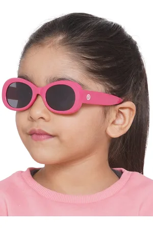 Carlton London Girls Oval Sunglasses with UV Protected Lens