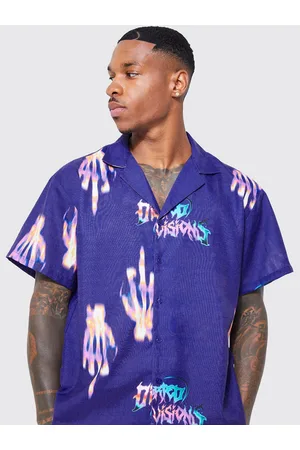 Boohoo Printed Casual Shirt
