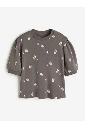 H&M Girls Patterned Sweatshirt Dress