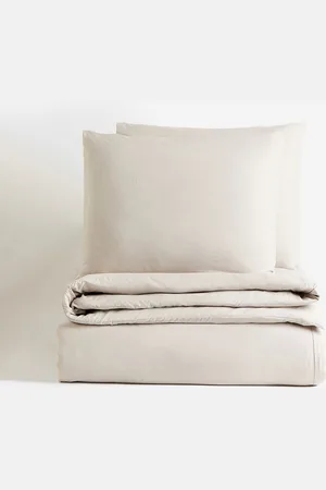 H&M Beige Double King Duvet Cover