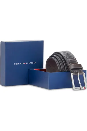 Tommy Hilfiger Men Textured Leather Casual Belt