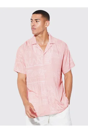 Boohoo Typography Printed Casual Shirt