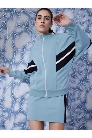 ATHENA Colourblocked Sweatshirt With Straight Skirt Co-Ords