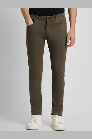 Peter England Men Clean Look Mid-Rise Slim Fit Jeans