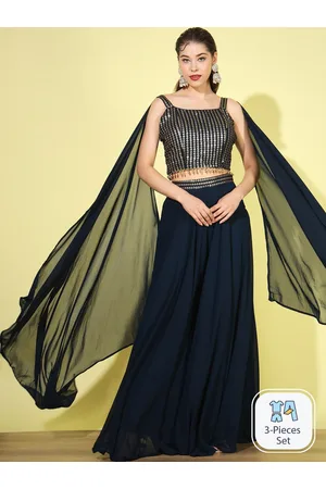 Buy Full Sets Ethnic Wear Manara Girls Ethnic Kali Lehenga Set with Dupatta  Clothing for Girl Jollee