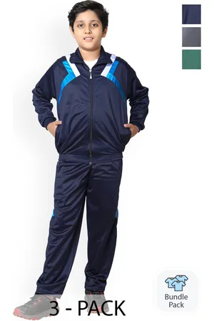 BAESD Boys Pack Of 3 Warm Stylish High-Rise Tracksuits
