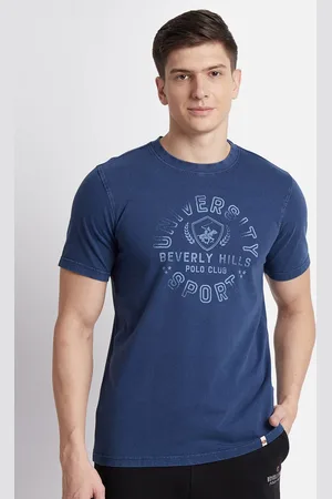 Beverly Hills Polo Club Typography Printed Pure Cotton T-shirt