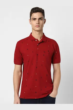 Peter England Conversational Printed Polo Collar T-shirt