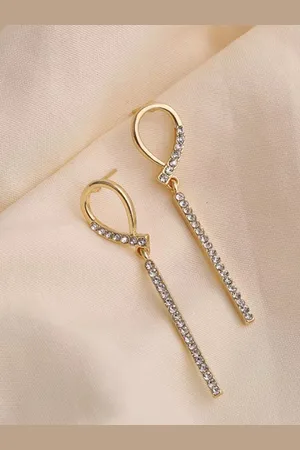 Salty Waterdrop Shape Studs Earrings