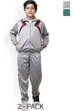 BAESD Boys Pack Of 2 Warm Stylish High-Rise Tracksuits