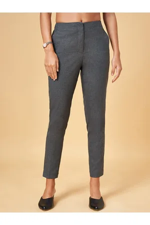 Buy Pantaloons Formal Trousers online - Women - 18 products | FASHIOLA.in