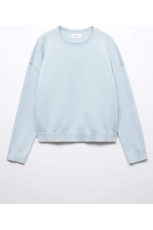MANGO Girls Drop-Shoulder Sleeves Pullover