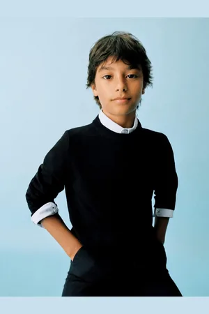 MANGO Boys Round Neck Knitted Pullover