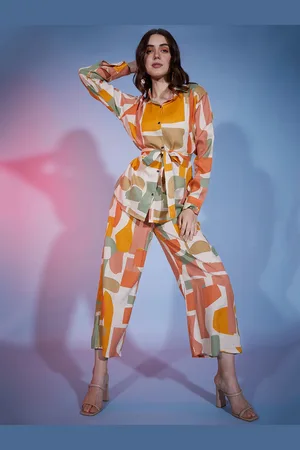 BuyNewTrend Printed Shirt With Trouser