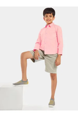 LilPicks Boys Smart Opaque Regular Fit Cotton Casual Shirt
