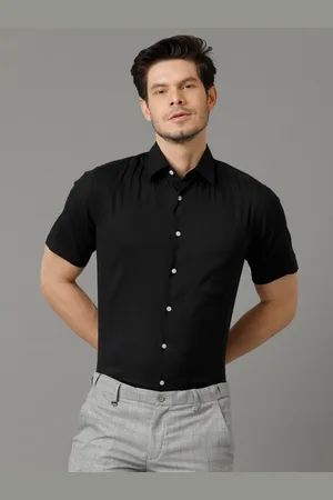 Aldeno Spread Collar Relaxed Regular Fit Formal Shirt