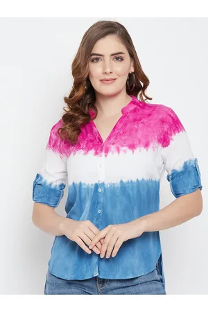BAESD Classic Tie and Dye Printed Regular Fit Casual Shirt