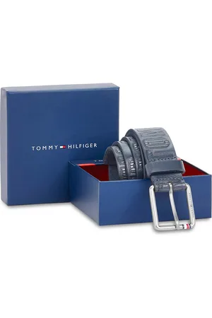 Tommy Hilfiger Men Textured Leather Casual Belt