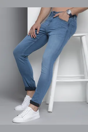 Nautica Men Slim Fit Low-Rise Light Fade Stretchable Jeans