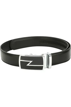 Pacific Men Black Solid Belt