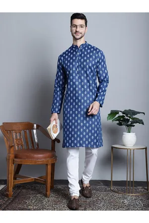 Jompers Floral Printed Kurta with Churidar