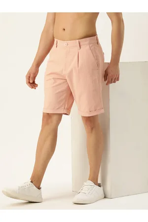 HARVARD Men Solid Mid-Rise Slim Fit Regular Shorts
