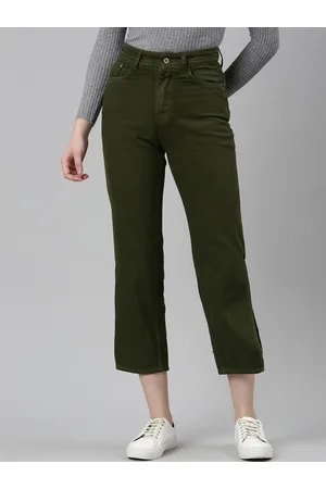 SHOWOFF Women Jean Straight Fit Non Stretchable Cotton Jeans