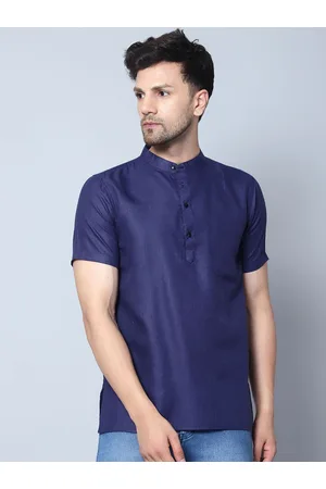 Latest Chikan Garments Mandarin Collar Straight Kurta