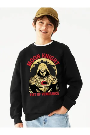 Kinsey Boys Marvel MoonKnight Printed Fleece Sweatshirt