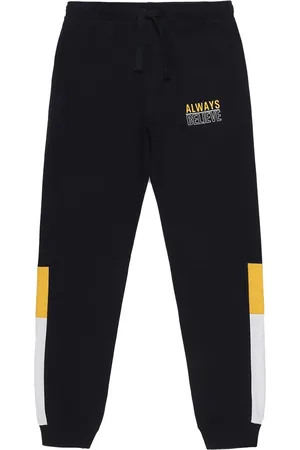 Provogue Boys Colorblocked Cotton Joggers