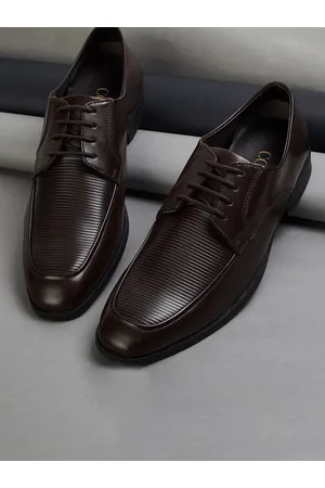 Lifestyle Men Textured Formal Derbys