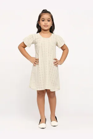 GUFRINA Girls Self Design A-Line Dress