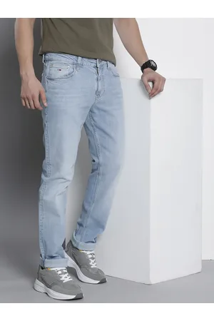 Tommy Hilfiger Men Straight Fit Light Fade Stretchable Jeans