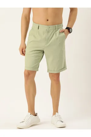 HARVARD Men Solid Mid-Rise Slim Fit Regular Shorts