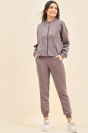 Sweet Dreams Mock Collar Fleece Tracksuits