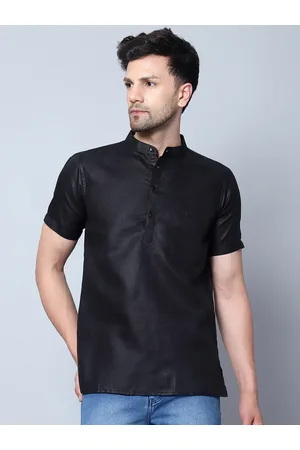 Latest Chikan Garments Mandarin Collar Straight Kurta