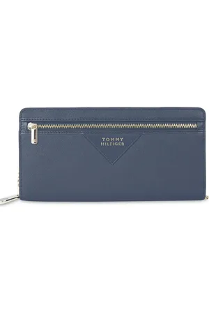 Tommy Hilfiger Women Textured Zip Detail Zip Around Wallet