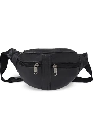 Cimoni Unisex Water Resistance Leather Waist Pouch