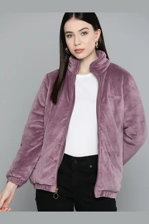 Chemistry Velvet Finish Padded Jacket