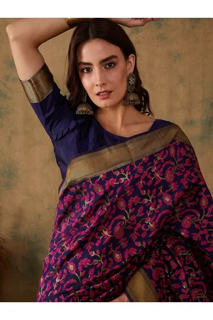 Sangria Woven Design Saree